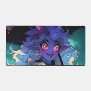 Schattigee Demon Anime Girl in the Rain Bureaumat