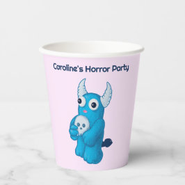 Schattigee Demon Skull - Eigenzinnige Horror Hallo Papieren Bekers