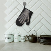 Schattigee Diamond Skeleton Hand Oven Mitt Ovenwant