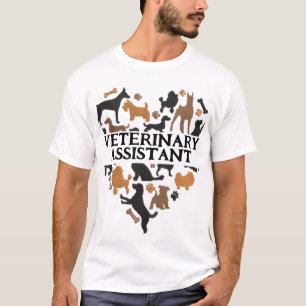 Schattigee dierenarts Kliniek Personeel Veterinair T-shirt