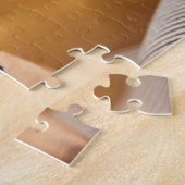 Schattigee dierenfoto Moderne kerst Feestdagen Legpuzzel (Zijkant)