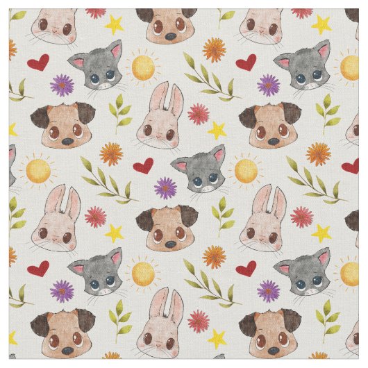 Schattigee dierenstof stof (Close Up)