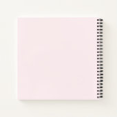 Schattigee dingen mijn Kind zei gepersonaliseerde  Notitieboek (Achterkant)