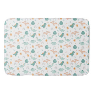 Schattigee Dino Adventure Pattern kinder Badkamer  Badmat