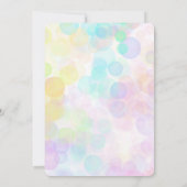 Schattigee DIno Baby Dinosaurussen 1e Verjaardagsf Save The Date (Achterkant)