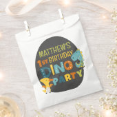 Schattigee Dino Dinosaur Kind verjaardagsfeestje Bedankzakje (Geknipt)