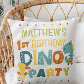 Schattigee Dino Dinosaur Kind verjaardagsfeestje Kussen