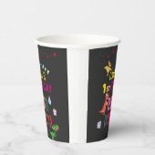 Schattigee Dino Dinosaur Kind verjaardagsfeestje Papieren Bekers (Rechts)