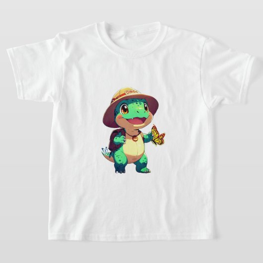 Schattigee Dino Explorer🦖 T-shirt (Laagn)