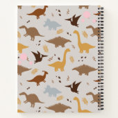 SCHATTIGEE DINO NOTITIEBOEK (Achterkant)