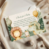 Schattigee Dino Oerwoud Boeken voor Baby Informatiekaartje