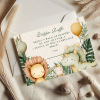 Schattigee Dino Oerwoud Diapper Raffle