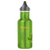 Schattigee Dinosaur aangepaste naam waterflessen Waterfles (Links)