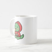 Schattigee Dinosaur Ice Cream – Leuke Koffie Mok / (Voorkant links)