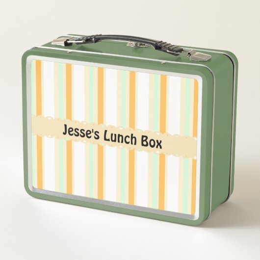 Schattigee Dinosaur Lunch Box – Naam toevoegen (Achterkant)