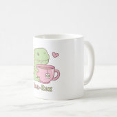 Schattigee Dinosaur Tea-Rex Knuffelen Teacup Koffiemok (Voorkant rechts)