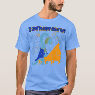 Schattigee dinosauriër componist Bach Brachiosauru T-shirt