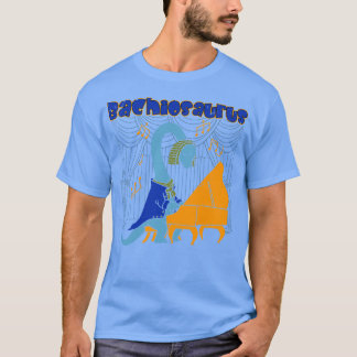 Schattigee dinosauriër componist Bach Brachiosauru T-shirt
