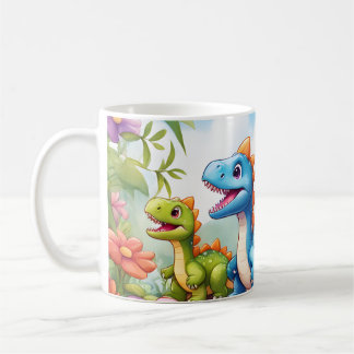 Schattigee Dinosaurus 11 oz Mok voor kinderen