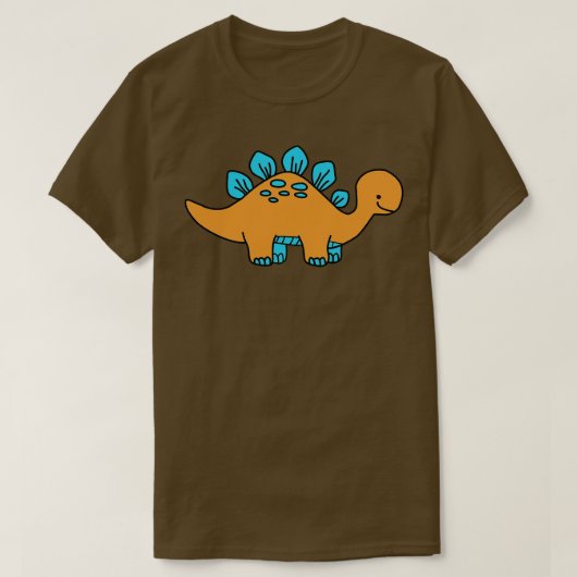 Schattigee dinosaurus 6 t-shirt (Design voorkant)