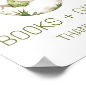 Schattigee Dinosaurus Boeken en Geschenken Baby sh Poster (Hoek)