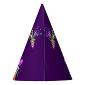 Schattigee Dinosaurus Eenhoorn regenboog Baloon ki Feesthoedjes (Achterkant)