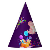 Schattigee Dinosaurus Eenhoorn regenboog Baloon ki Feesthoedjes (Links)