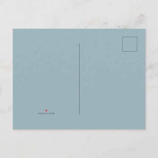 Schattigee Dinosaurus Eenhoorn regenboog Bloem Ver Uitnodiging Briefkaart (Achterkant)