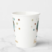 Schattigee dinosaurus geslachtsneutraal Baby showe Papieren Bekers (Links)