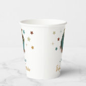 Schattigee dinosaurus geslachtsneutraal Baby showe Papieren Bekers (Rechts)