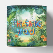 Schattigee dinosaurus gunstbox bedankdoosjes (Bovenkant)