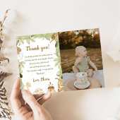 Schattigee Dinosaurus Jongen Verjaardag Dank u Kaa Kaart