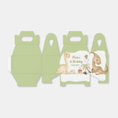 Schattigee Dinosaurus Jongen Verjaardagsfeestgunst Bedankdoosjes (Uitgevouwen)