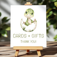Schattigee dinosaurus Kaarten en geschenken Baby s