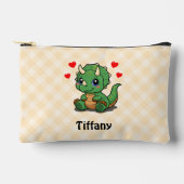 Schattigee Dinosaurus Kinder Potlood Hoesje – Naam Etui (Voorkant)