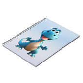 Schattigee Dinosaurus Notitieboek 6,5 x 8,75 inch (Linkerzijde)