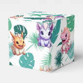 Schattigee dinosaurus oerwoud School kinderen Verj Bedankdoosjes (Voorkant Zijde)