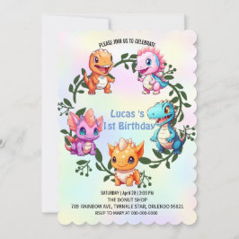 Schattigee dinosaurus oerwoud School kinderen verj Kaart