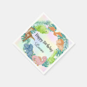 Schattigee dinosaurus oerwoud School kinderen Verj Servet (Hoek)