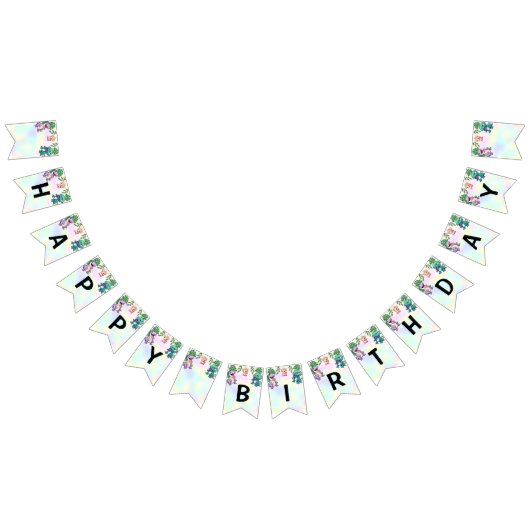 Schattigee dinosaurus oerwoud School kinderen Verj Vlaggetjes (Alle)