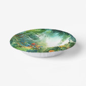 Schattigee Dinosaurus Paper Bowl Papieren Kommen (Gebogen)