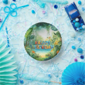 Schattigee Dinosaurus Paper Bowl Papieren Kommen (Feest)