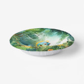 Schattigee Dinosaurus Paper Bowl Papieren Kommen (Gebogen)