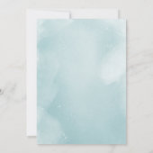 Schattigee dinosaurus Preggosaurus-Baby shower Kaart (Achterkant)