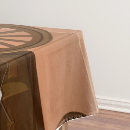 Schattigee dinosaurus sheriff/cowboy tafelkleed (Voorbeeld)