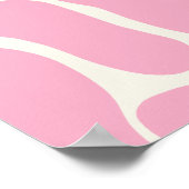 Schattigee Dinosaurus Spots Meisje Baby Welkomstbo Poster (Hoek)