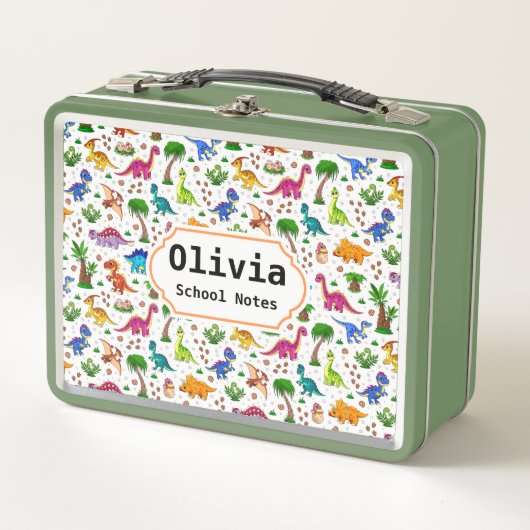 Schattigee dinosaurus terug naar school (Voorkant)