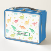 Schattigee Dinosaurus-thema patroonnaam (Voorkant)