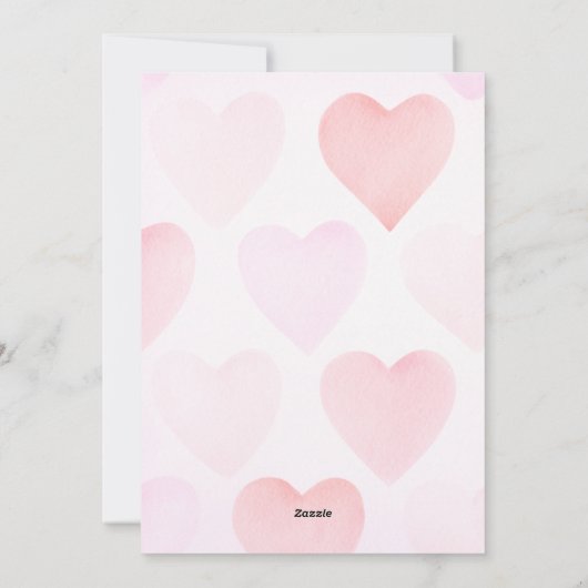 Schattigee Dinosaurus Valentijnsdag Kaart voor Kin (Achterkant)