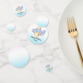 Schattigee dinosaurus vliegtuig Student kinderen V Confetti (Groep)